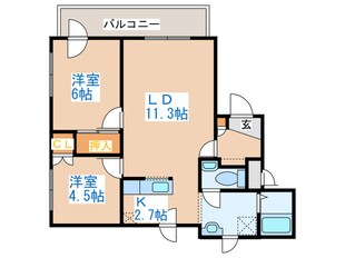 エミーユ　ＳＴＩの物件間取画像